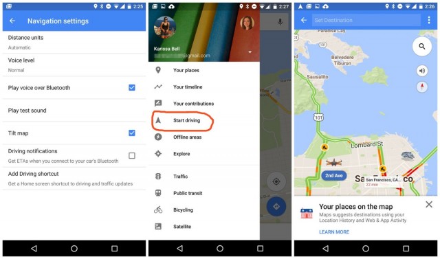 Google Maps: θα γνωρίζει εκ των προτέρων τον προορισμό σας;
