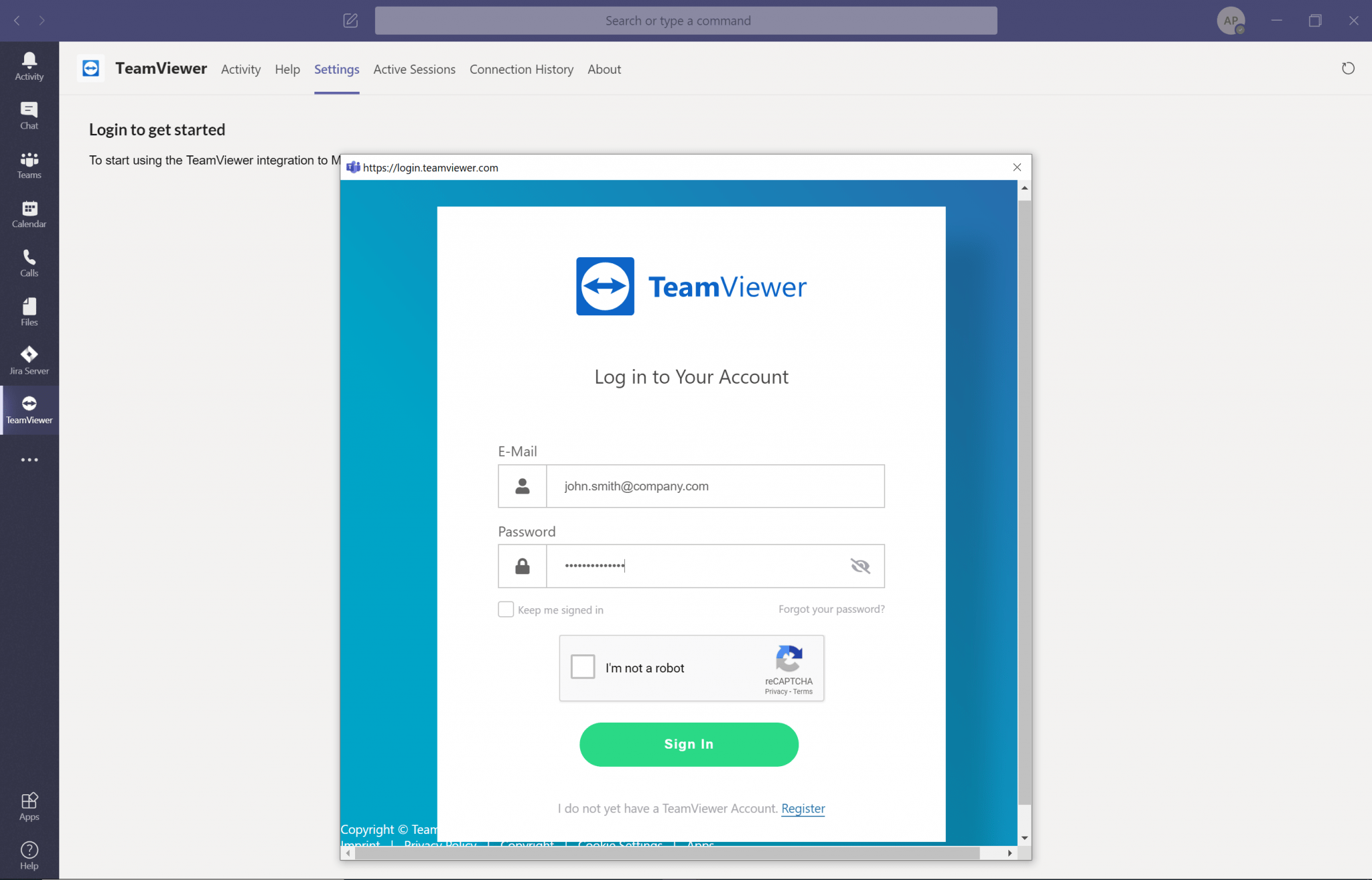 make teamviewer start minimized