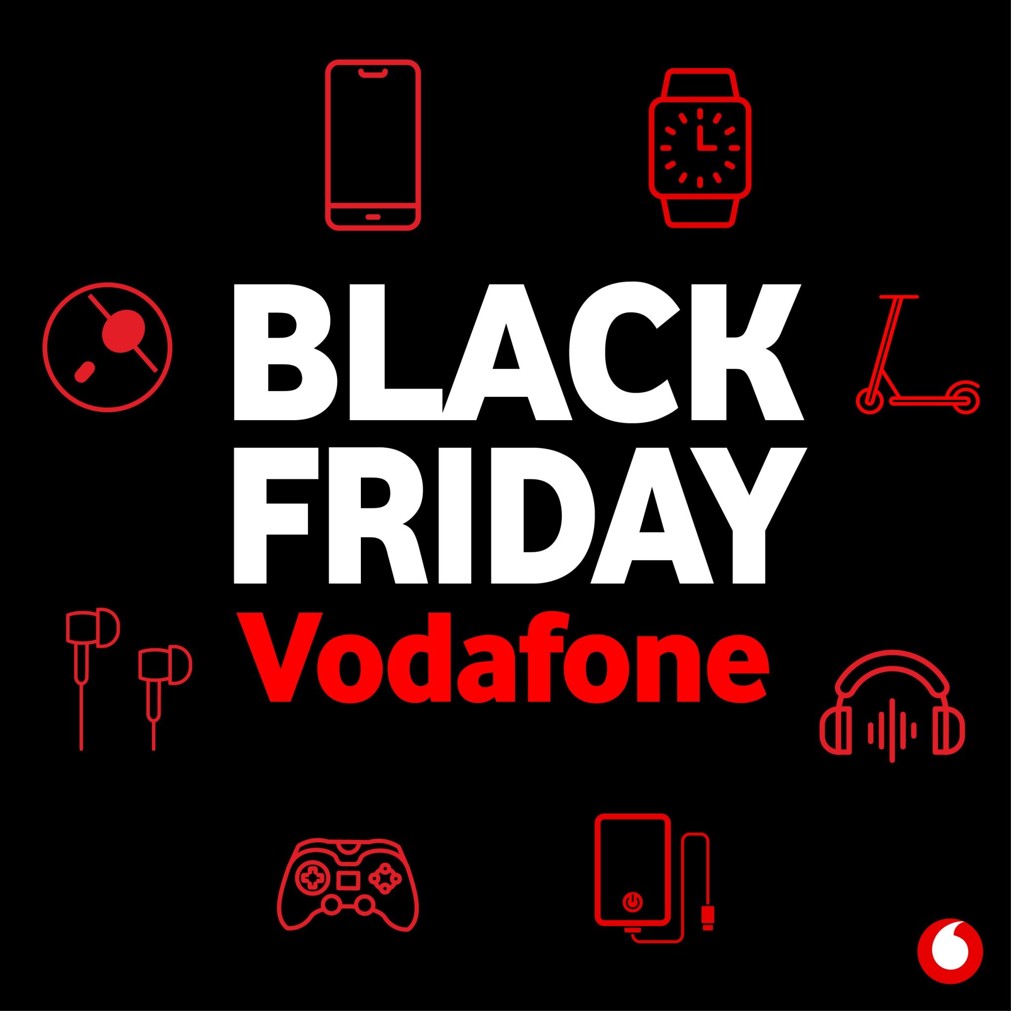 Black Friday στη Vodafone με μοναδικές προσφορές έως και 40 σε